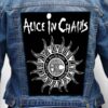 ALICE IN CHAINS 21 - Photo Quality Printed Back Patch
