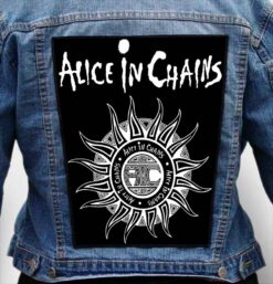 ALICE IN CHAINS 21 - Photo Quality Printed Back Patch