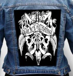 ALICE IN CHAINS 22 - Photo Quality Printed Back Patch