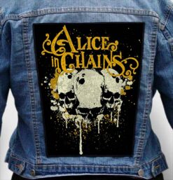 ALICE IN CHAINS 23 - Photo Quality Printed Back Patch