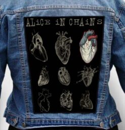 ALICE IN CHAINS 4 - Photo Quality Printed Back Patch
