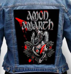 AMON AMARTH 10 - Photo Quality Printed Back Patch