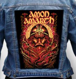 AMON AMARTH 12 - Photo Quality Printed Back Patch