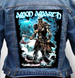 AMON AMARTH 18 - Photo Quality Printed Back Patch