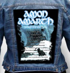 AMON AMARTH 19 - Photo Quality Printed Back Patch