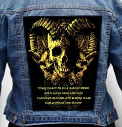 AMON AMARTH 24 - Photo Quality Printed Back Patch