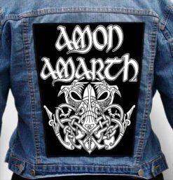 AMON AMARTH 26 - Photo Quality Printed Back Patch