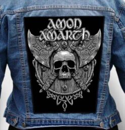 AMON AMARTH 28 - Photo Quality Printed Back Patch