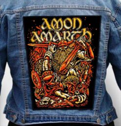 AMON AMARTH 31 - Photo Quality Printed Back Patch