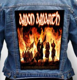AMON AMARTH 35 - Photo Quality Printed Back Patch
