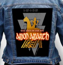 AMON AMARTH 4 - Photo Quality Printed Back Patch
