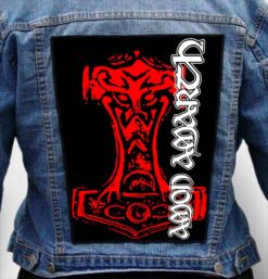 AMON AMARTH 40 - Photo Quality Printed Back Patch