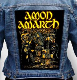 AMON AMARTH 41 - Photo Quality Printed Back Patch