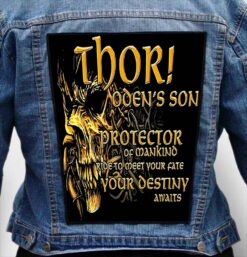 AMON AMARTH 42 - Photo Quality Printed Back Patch