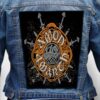 AMON AMARTH 47 - Photo Quality Printed Back Patch