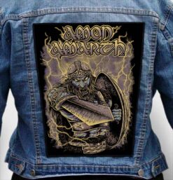 AMON AMARTH 53 - Photo Quality Printed Back Patch
