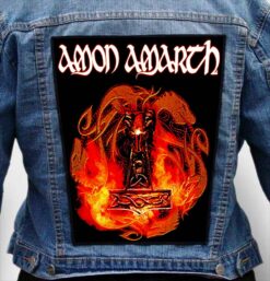 AMON AMARTH 54 - Photo Quality Printed Back Patch