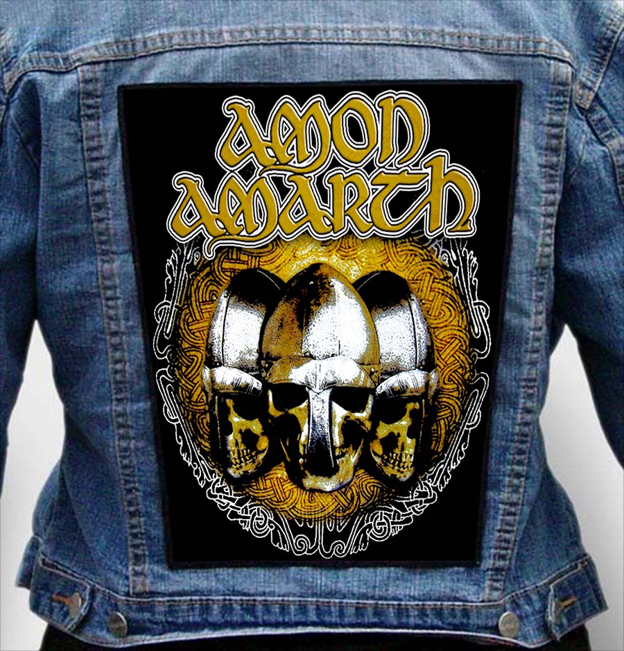 AMON AMARTH 57 - Photo Quality Printed Back Patch
