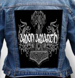 AMON AMARTH 6 - Photo Quality Printed Back Patch