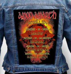 AMON AMARTH 63 - Photo Quality Printed Back Patch