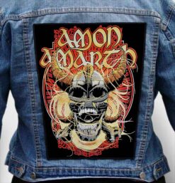 AMON AMARTH 64 - Photo Quality Printed Back Patch