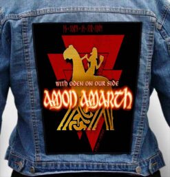 AMON AMARTH 67 - Photo Quality Printed Back Patch