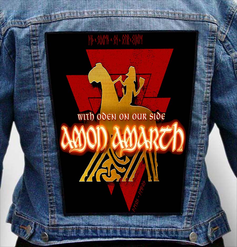 AMON AMARTH 67 - Photo Quality Printed Back Patch
