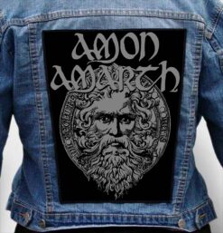 AMON AMARTH 8 - Photo Quality Printed Back Patch