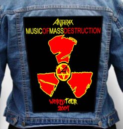 ANTHRAX 10 - Photo Quality Printed Back Patch