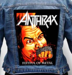 ANTHRAX 13 - Photo Quality Printed Back Patch