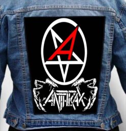 ANTHRAX 2 - Photo Quality Printed Back Patch