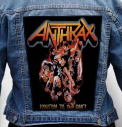 ANTHRAX 7 - Photo Quality Printed Back Patch