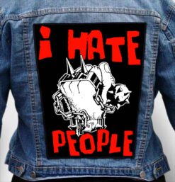 ANTI NOWHERE LEAGUE 1 - Photo Quality Printed Back Patch