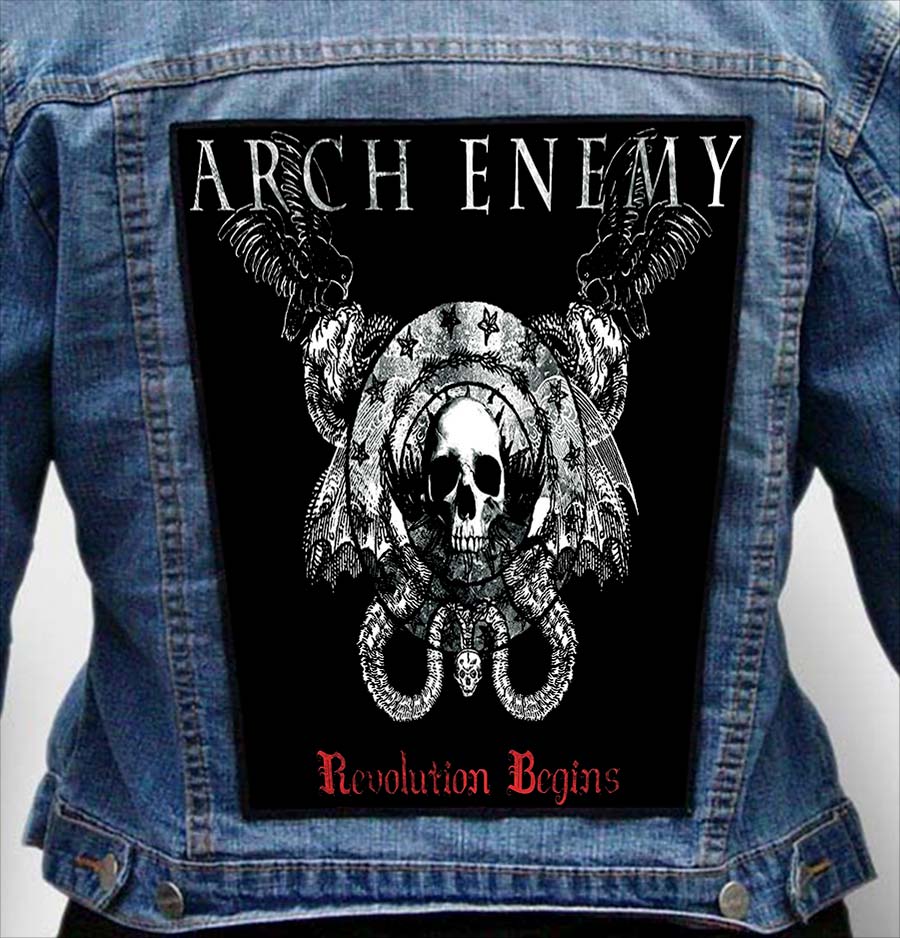 ARCH ENEMY 14 - Photo Quality Printed Back Patch