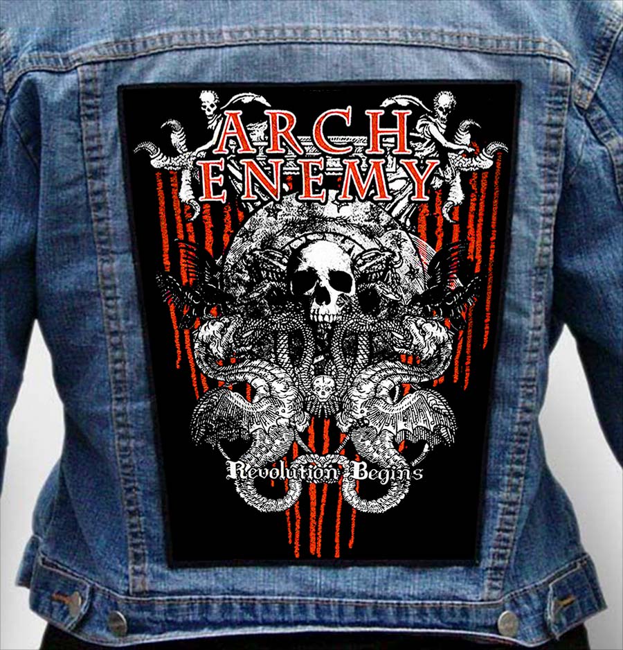 ARCH ENEMY 15 - Photo Quality Printed Back Patch