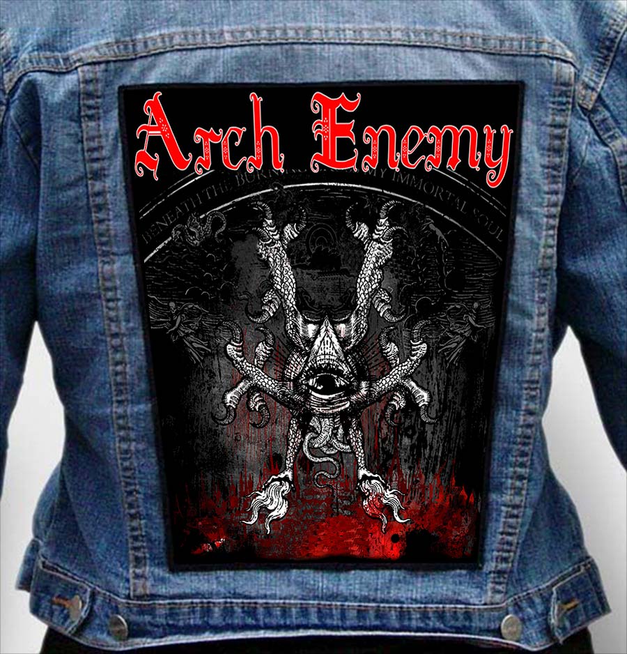ARCH ENEMY 19 - Photo Quality Printed Back Patch
