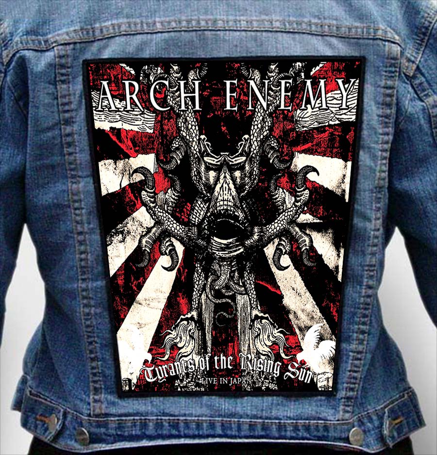 ARCH ENEMY 23 - Photo Quality Printed Back Patch