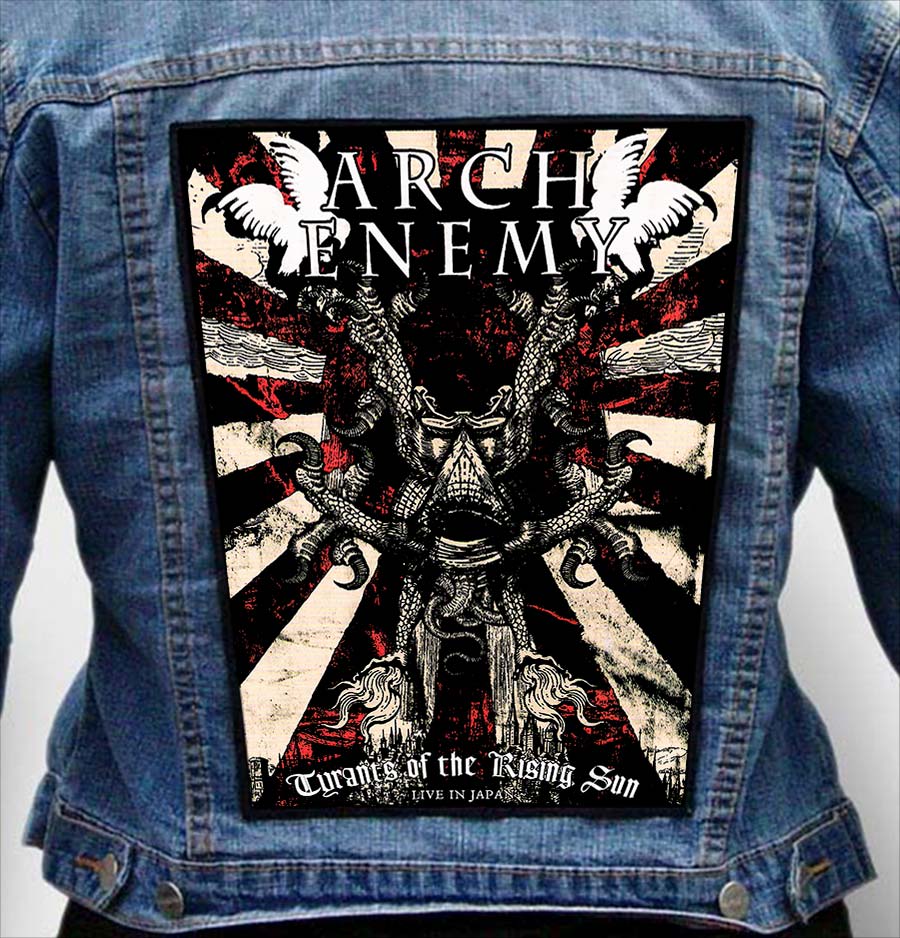 ARCH ENEMY 24 - Photo Quality Printed Back Patch