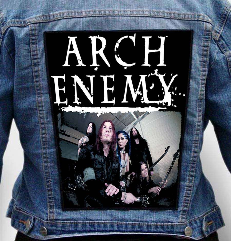 ARCH ENEMY 27 - Photo Quality Printed Back Patch