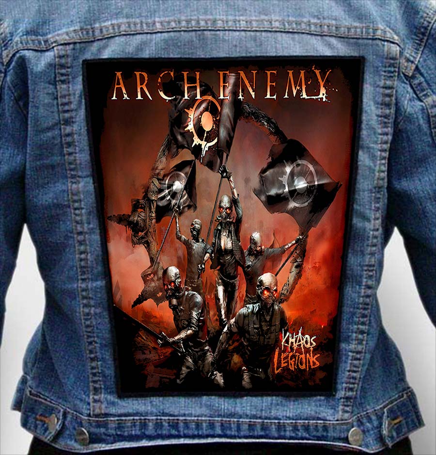 ARCH ENEMY 28 - Photo Quality Printed Back Patch