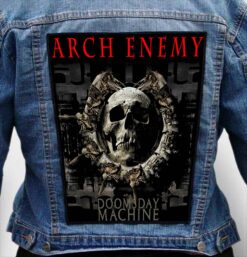 ARCH ENEMY 5 - Photo Quality Printed Back Patch