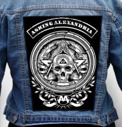ASKING ALEXANDRIA 2 - Photo Quality Printed Back Patch