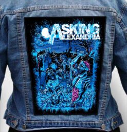 ASKING ALEXANDRIA 4 - Photo Quality Printed Back Patch