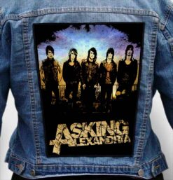 ASKING ALEXANDRIA 7 - Photo Quality Printed Back Patch