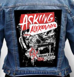 ASKING ALEXANDRIA 8 - Photo Quality Printed Back Patch