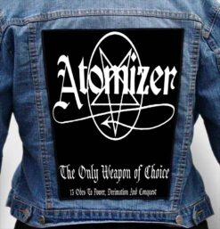ATOMIZER 2 - Photo Quality Printed Back Patch