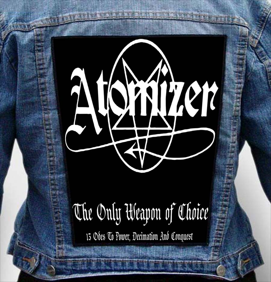 ATOMIZER 2 - Photo Quality Printed Back Patch