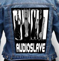 AUDIOSLAVE 5 - Photo Quality Printed Back Patch