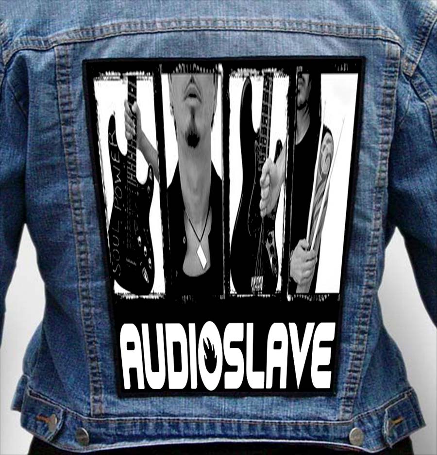 AUDIOSLAVE 5 - Photo Quality Printed Back Patch