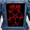 AURA NOIR 1 - Photo Quality Printed Back Patch